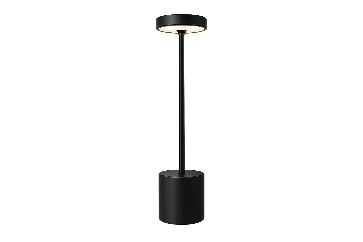 Rechargeable LED Touch Table Lamp – Stepless Dimming, 3-Color Bedside & Ambient Light