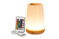 Rechargeable 13-Color RGB Touch Night Lamp with Remote Control – Dimmable Bedside Ambient Light