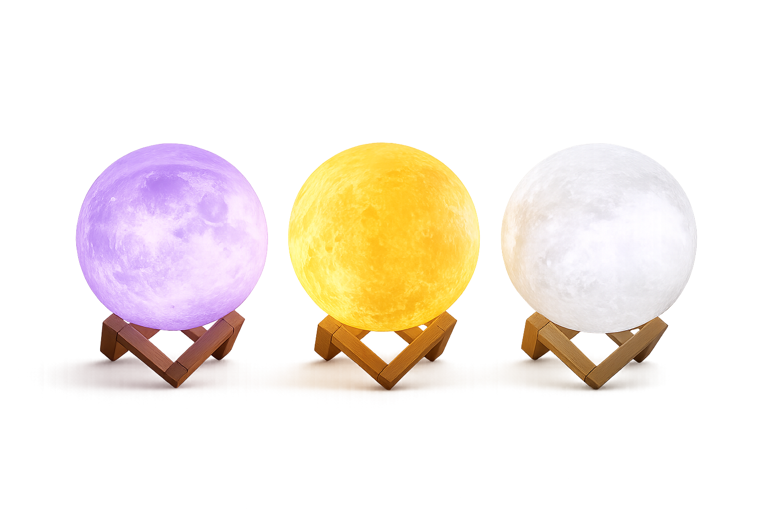 LED Moon Night Light – 3D Galaxy Book Light for Bedrooms | Soft Ambient Lighting for Kids & Gifts