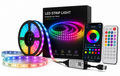 Smart RGB LED Strip Lights - App & Remote Control, Music sync, 16M Colors